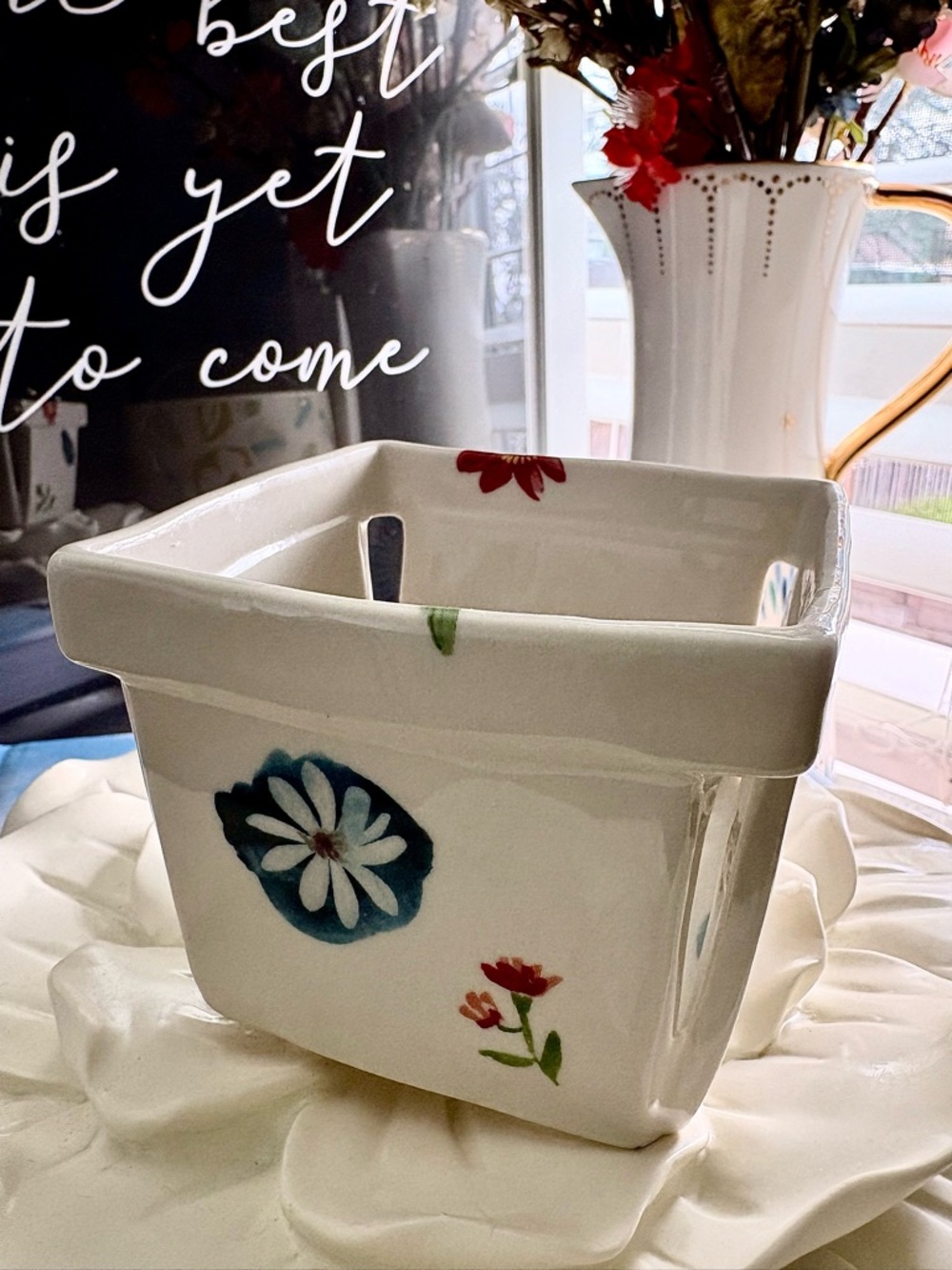 Anthropologie Monarch Berry Basket - Picture 5 of 9